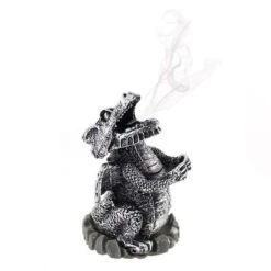 Silver Dragon - Incense Cone Houder