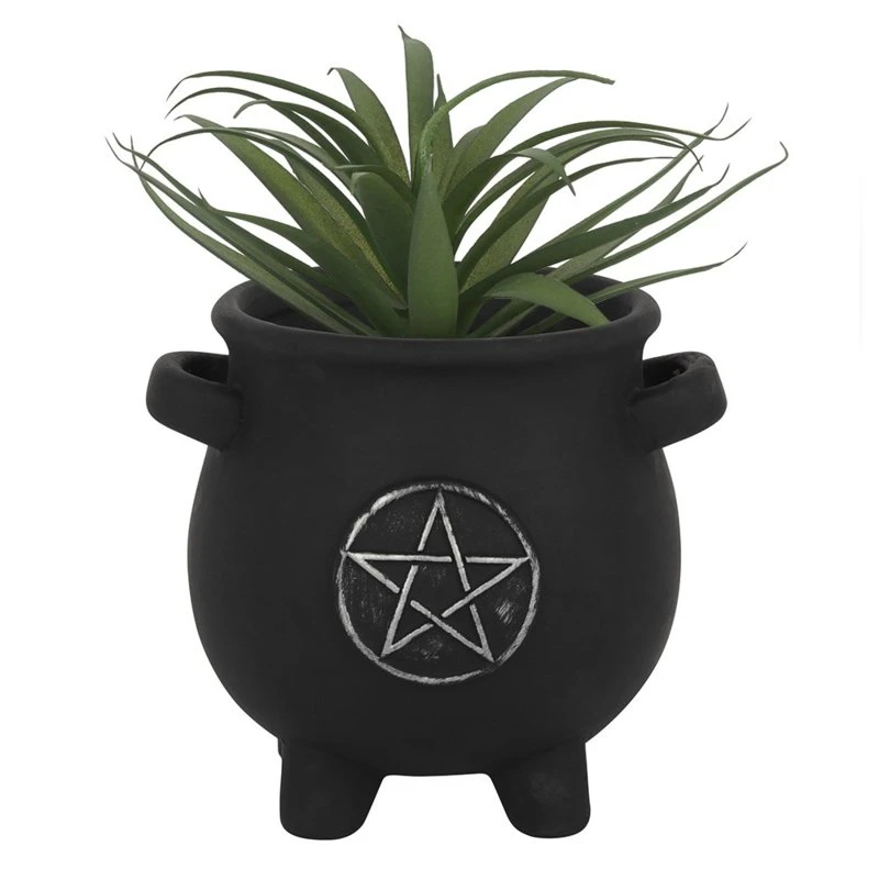 Plantenpot - Cauldron - Pentagram 3 Plantenpot - Cauldron - Pentagram