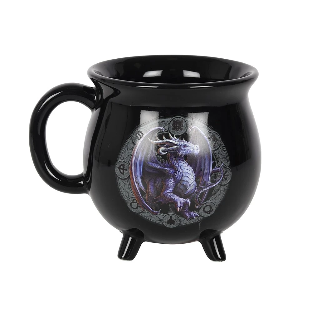 Samhain - Colour Changing Cauldron Mug - Anne Stokes 4 Samhain - Colour Changing Cauldron Mug - Anne Stokes - Image 2