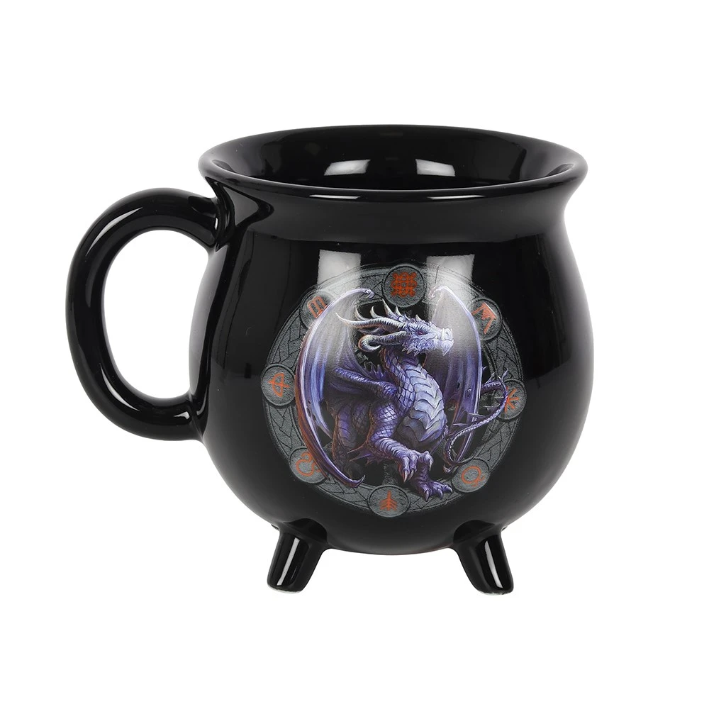 Samhain - Colour Changing Cauldron Mug - Anne Stokes 3 Samhain - Colour Changing Cauldron Mug - Anne Stokes