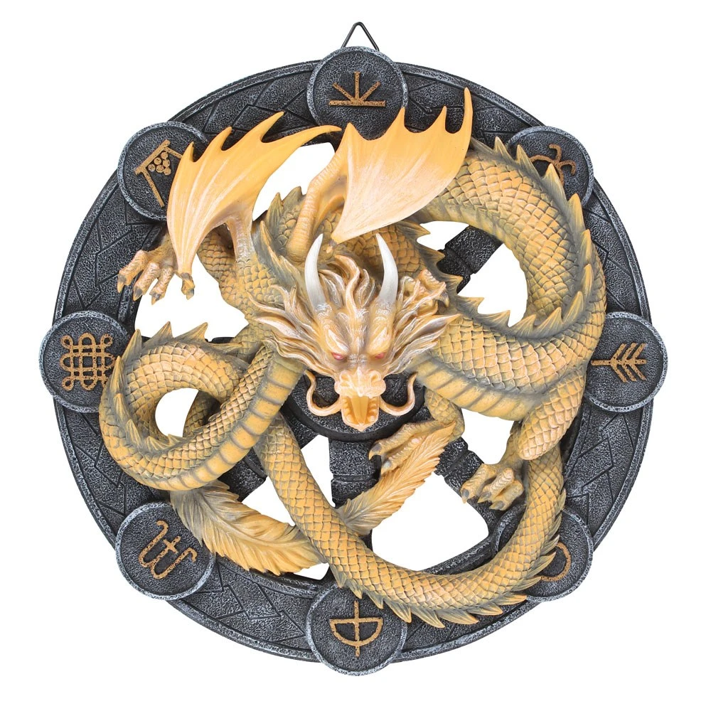 Anne Stokes - Imbolc Dragon - Wandornament 3 Anne Stokes - Imbolc Dragon - Wandornament