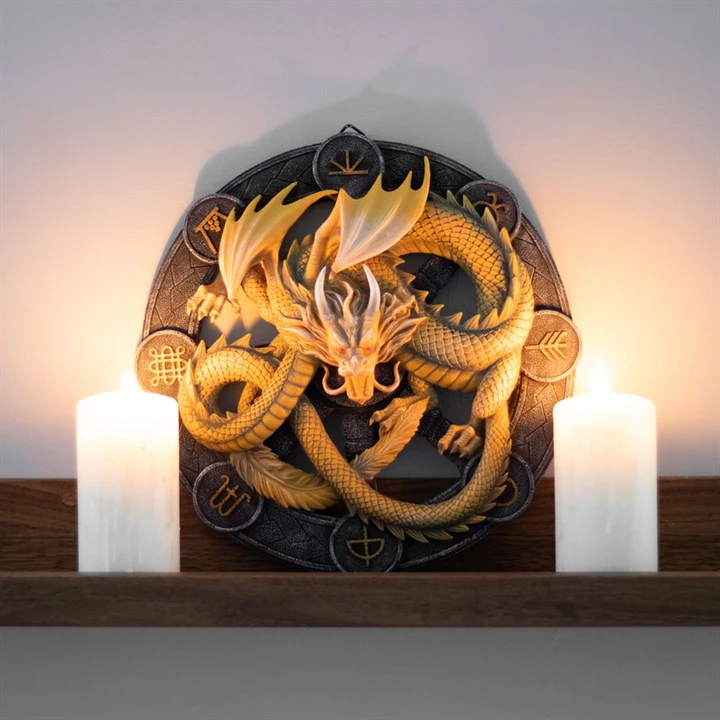 Anne Stokes - Imbolc Dragon - Wandornament 4 Anne Stokes - Imbolc Dragon - Wandornament - Image 2