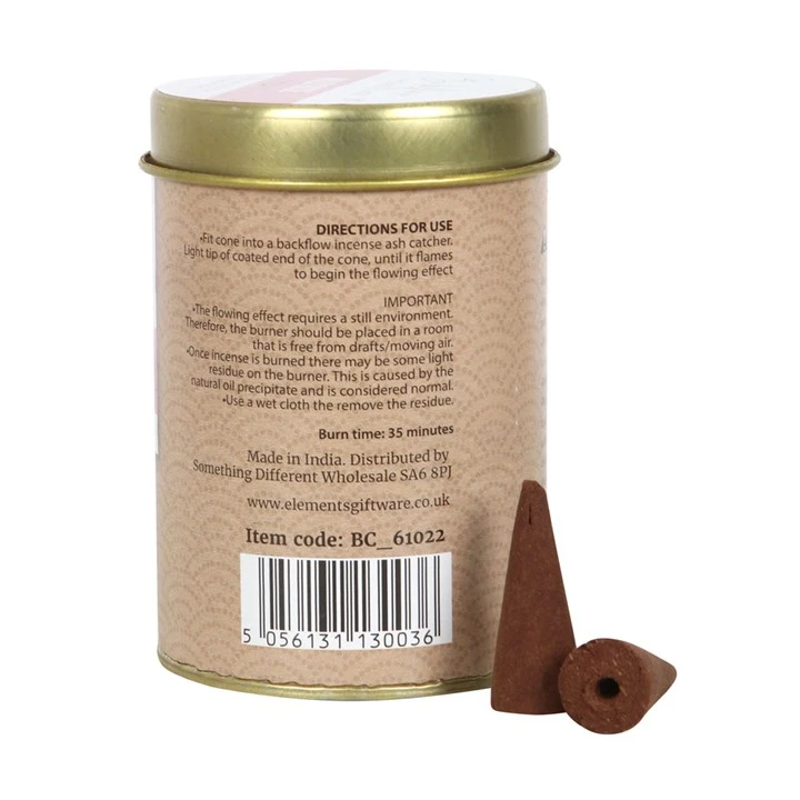 Elements - Wild Rose - Backflow Incense Cones 5 Elements - Wild Rose - Backflow Incense Cones - Image 3