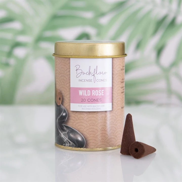 Elements - Wild Rose - Backflow Incense Cones 4 Elements - Wild Rose - Backflow Incense Cones - Image 2