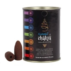 Goloka - Chakra - Backflow Incense Cones