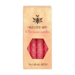 Blessed Bee - Beeswax Spell Candles - Roze -Droomcadeauwinkel BW 480381