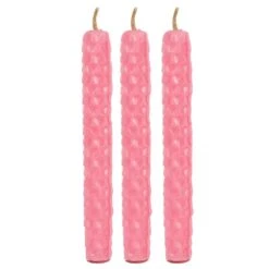 Blessed Bee - Beeswax Spell Candles - Roze -Droomcadeauwinkel BW 480383