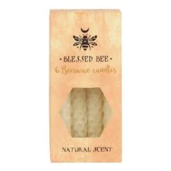 Blessed Bee - Beeswax Spell Candles - Off-white -Droomcadeauwinkel BW 483381