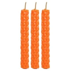 Blessed Bee - Beeswax Spell Candles - Oranje -Droomcadeauwinkel BW 485383