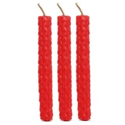 Blessed Bee - Beeswax Spell Candles - Rood -Droomcadeauwinkel BW 486383