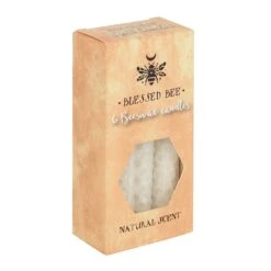 Blessed Bee - Beeswax Spell Candles - Wit