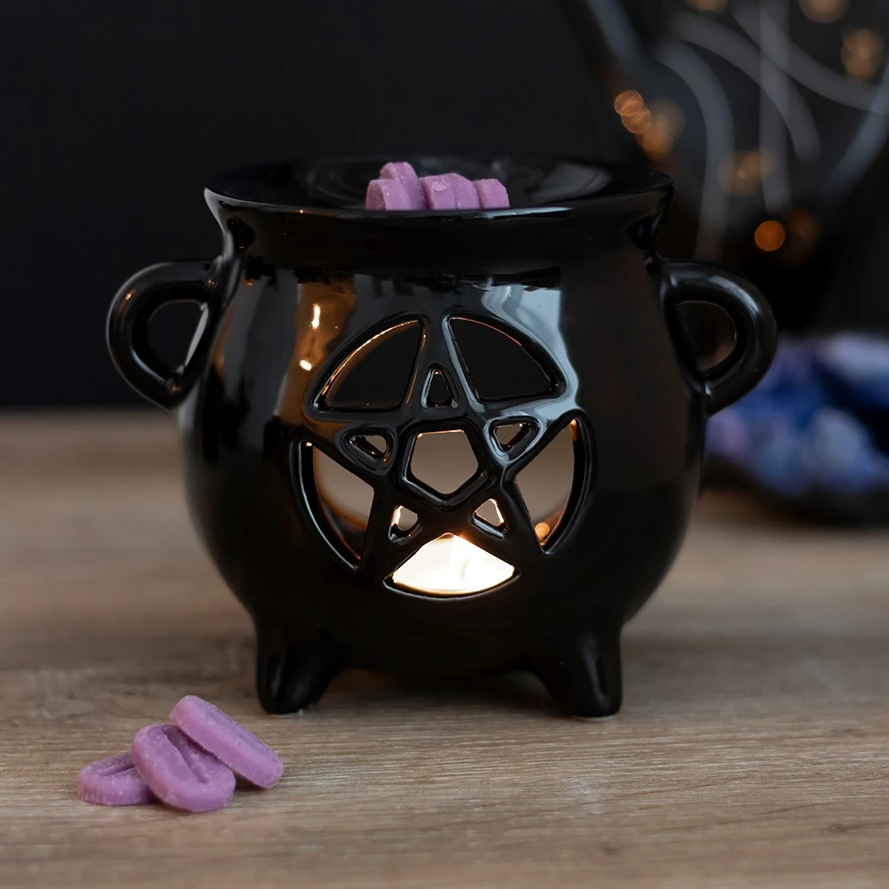 Oliebrander - Pentagram Cauldron - Black Magic 4 Oliebrander - Pentagram Cauldron - Black Magic - Image 2