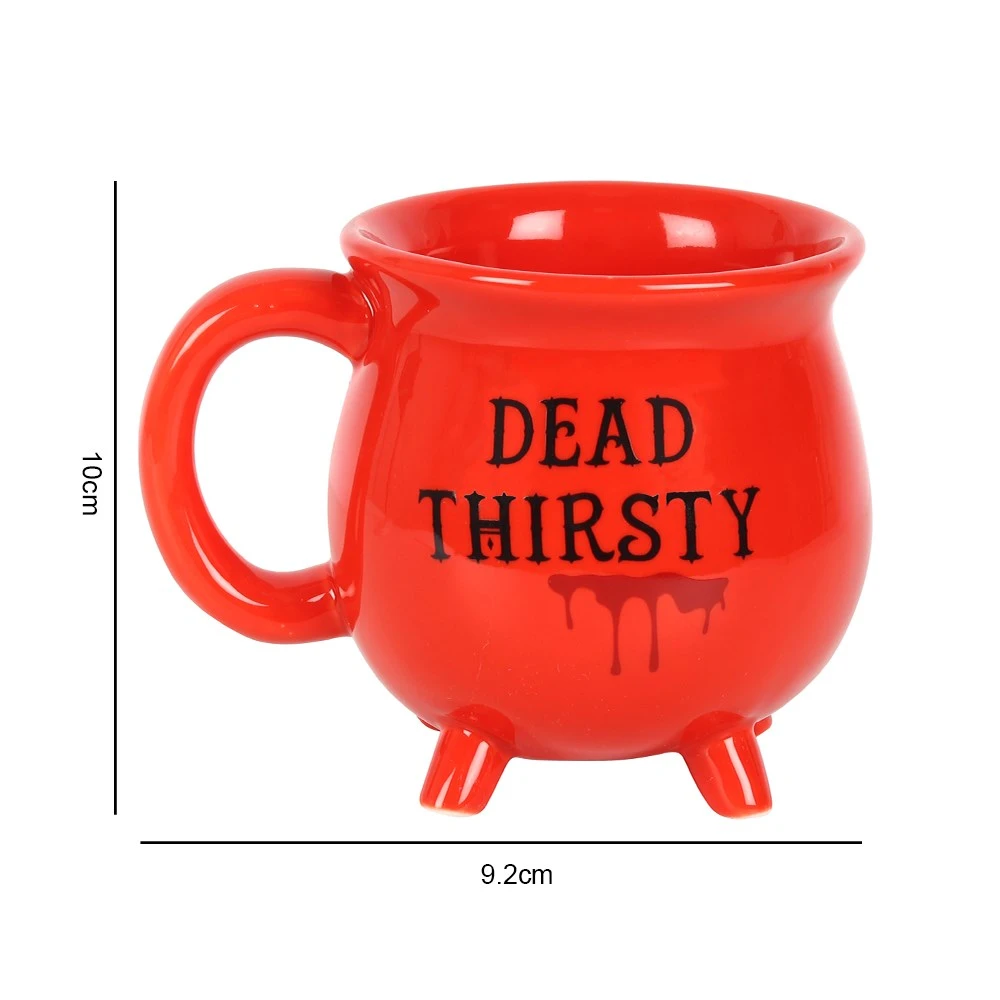Dead Thirsty - Cauldron Mug 6 Dead Thirsty - Cauldron Mug - Image 4