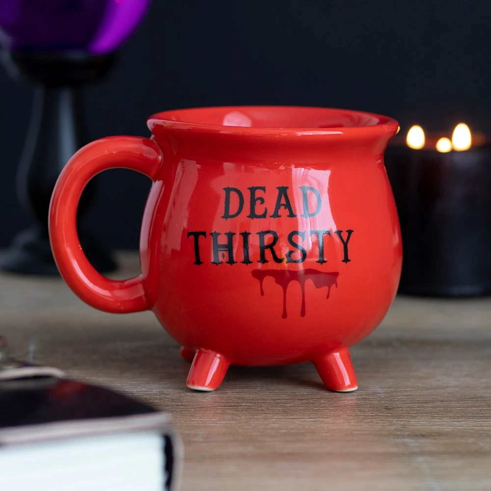 Dead Thirsty - Cauldron Mug 4 Dead Thirsty - Cauldron Mug - Image 2