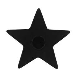 Spell Candle Holder - Black Star
