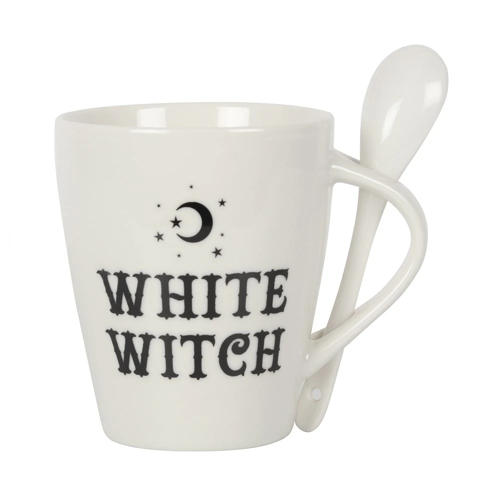 White Witch - Mok Met Lepel 6 White Witch - Mok Met Lepel - Image 4