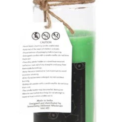 Spell Candle - Green Tea - Luck -Droomcadeauwinkel FI 543311