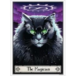 Mini Poster - Deadly Tarot Felis - The Magician