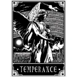 Mini Poster - Deadly Tarot - Temperance