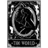 Mini Poster - Deadly Tarot - The World -Droomcadeauwinkel Fantasy Giftshop Mini poster Deadly Tarot The World 1