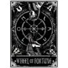 Mini Poster - Deadly Tarot Wheel Of Fortune -Droomcadeauwinkel Fantasy Giftshop Mini poster Deadly Tarot Wheel Of Fortune 1