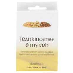 Elements - Frankincense &amp; Myrrh - Incense Cones
