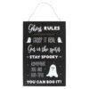 Tekstbord - Ghost Rules -Droomcadeauwinkel HB 63923