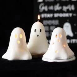 Ghost Candle - 10cm -Droomcadeauwinkel HB 640235
