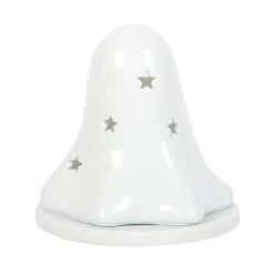 Ceramic Ghost Tealight And Incense Cone Holder -Droomcadeauwinkel HB 641235