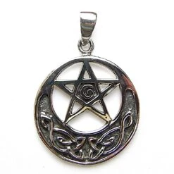 Hanger - Celtic Large Pentagram - 925 Silver