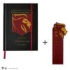 Hard Cover Notebook And Bookmark - Gryffindor Crest -Droomcadeauwinkel Hard Cover Notebook and Bookmark Gryffindor Crest
