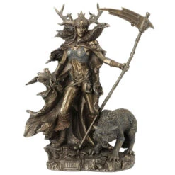 Beeld - Hel Goddess Of The Norse Underworld - 25,4cm