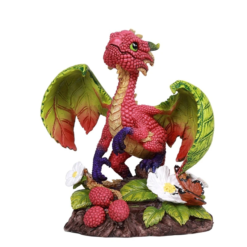 Beeld - Raspberry Dragon - 12cm 3 Beeld - Raspberry Dragon - 12cm