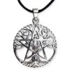 Hanger - Tree Of Life Pentagram - 925 Silver