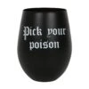 Pick Your Poison - Wijnglas 1 Pick Your Poison - Wijnglas -Droomcadeauwinkel MT 43822
