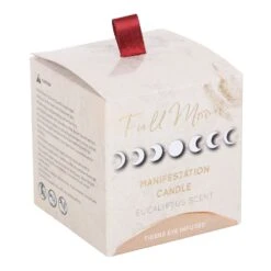 Full Moon - Eucalyptus - Crystal Chip Candle -Droomcadeauwinkel PL 347234