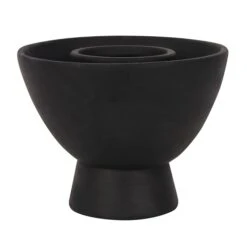Smudge Bowl - Black Triple Moon -Droomcadeauwinkel SS 733301