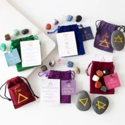 Fire Element - Tumble Gemstone Set -Droomcadeauwinkel ST 773222