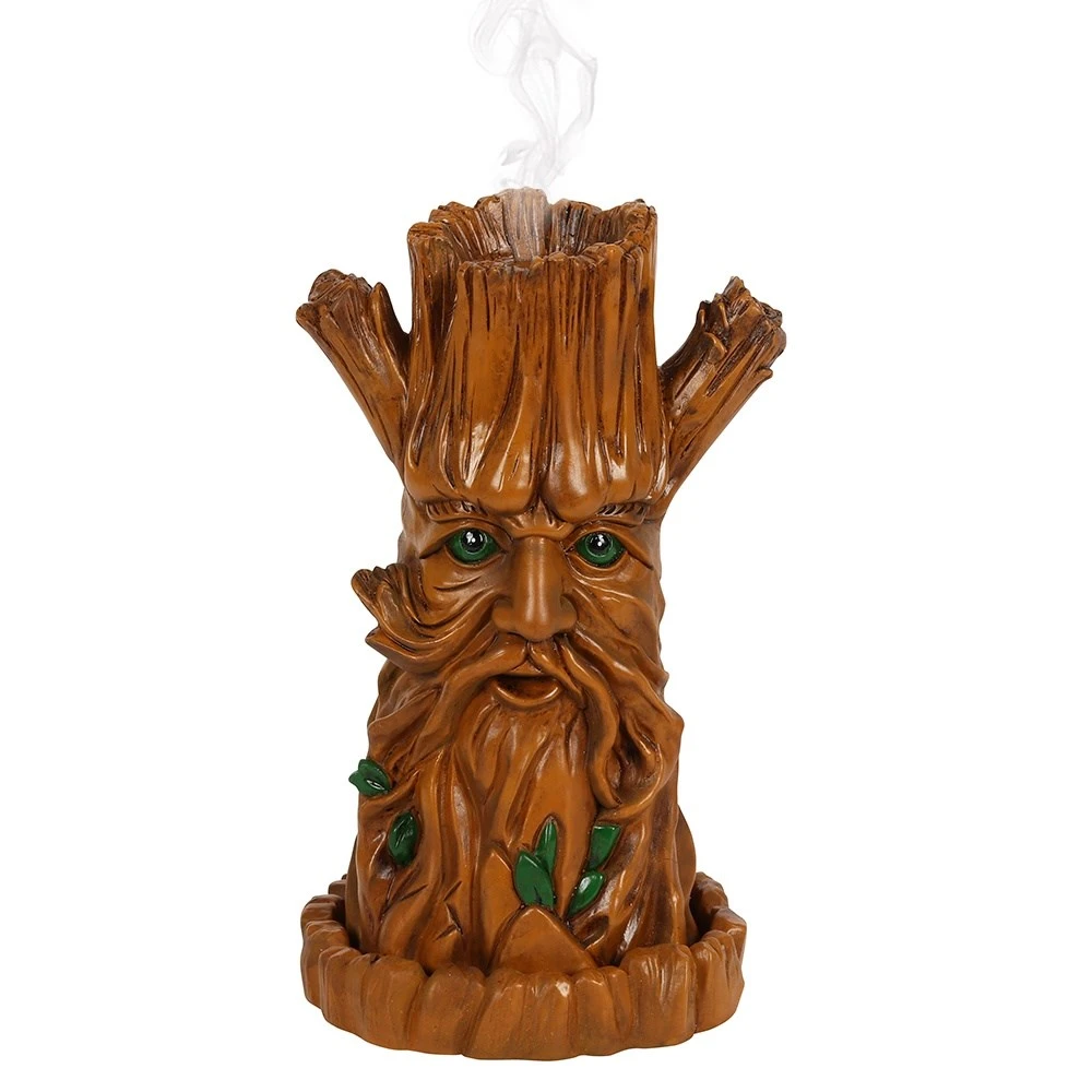 Large Tree Man Incense Cone Holder 3 Large Tree Man Incense Cone Holder