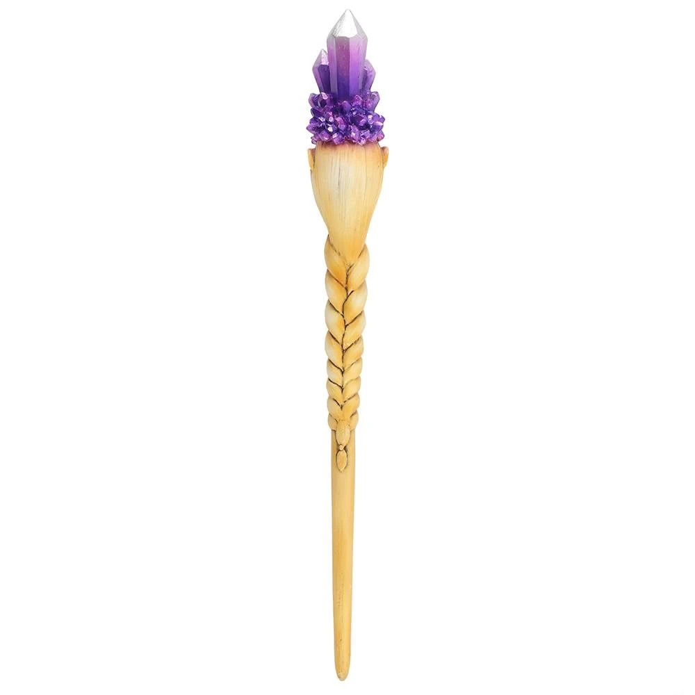Purple Crystal Goddess - Magic Wand 4 Purple Crystal Goddess - Magic Wand - Image 2