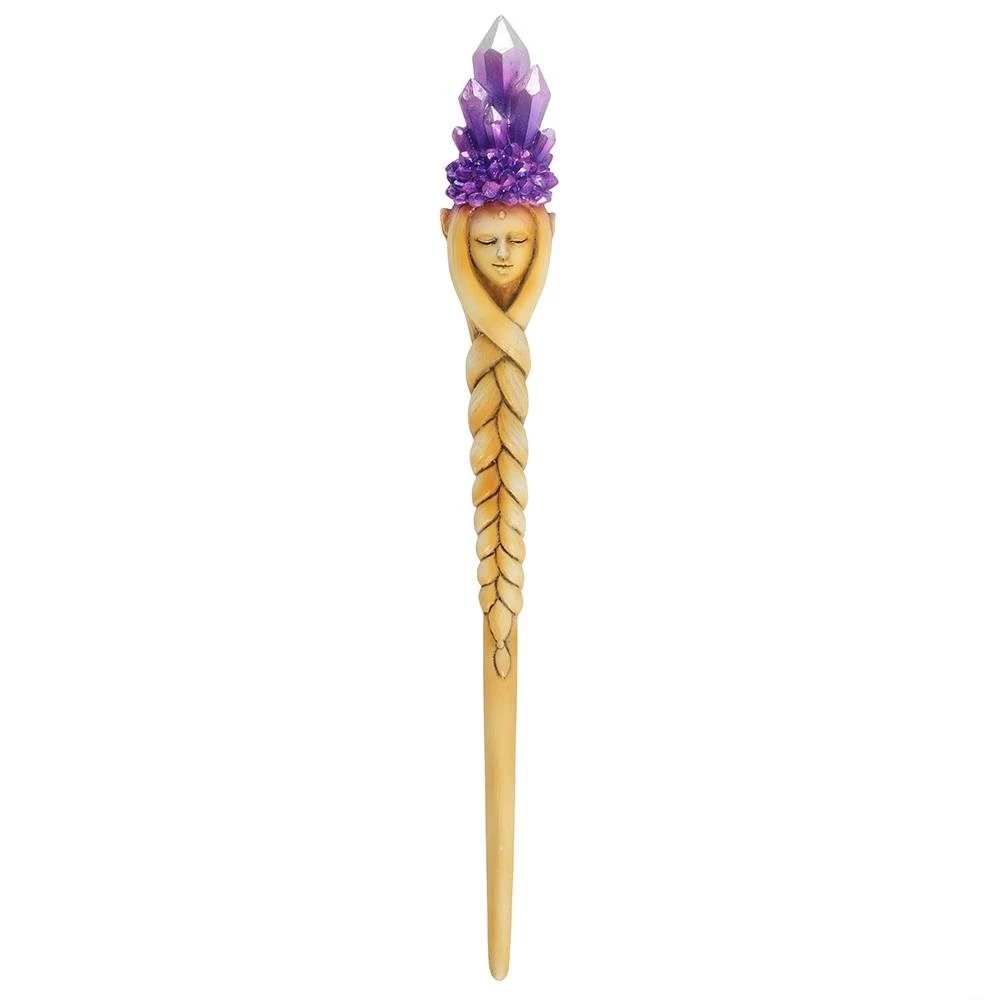 Purple Crystal Goddess - Magic Wand 3 Purple Crystal Goddess - Magic Wand