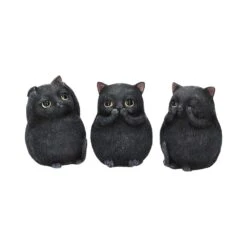 Three Wise Fat Cats - 8,5cm