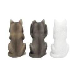 Beeldjes - Three Wise Wolves - 10cm -Droomcadeauwinkel b4472n9 2