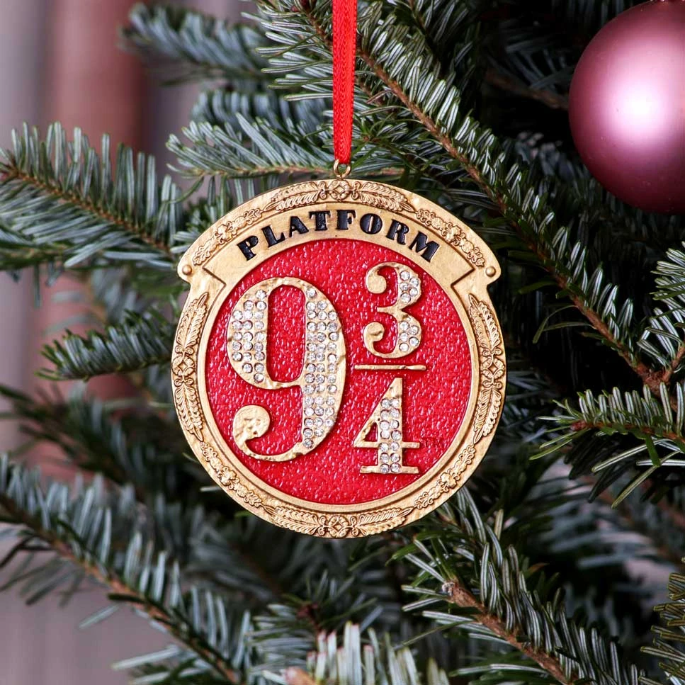 Harry Potter - Platform 9 3/4 - Hanging Ornament 4 Harry Potter - Platform 9 3/4 - Hanging Ornament - Image 2