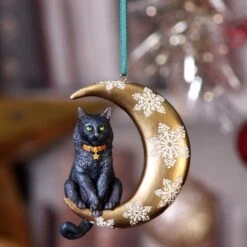 Hangend Ornament - Cat On Moon - Lisa Parker -Droomcadeauwinkel b5783u1 7