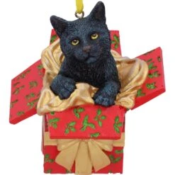 Hangend Ornament - Present Cat - Lisa Parker -Droomcadeauwinkel b5784u1 5