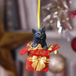 Hangend Ornament - Present Cat - Lisa Parker -Droomcadeauwinkel b5784u1 7