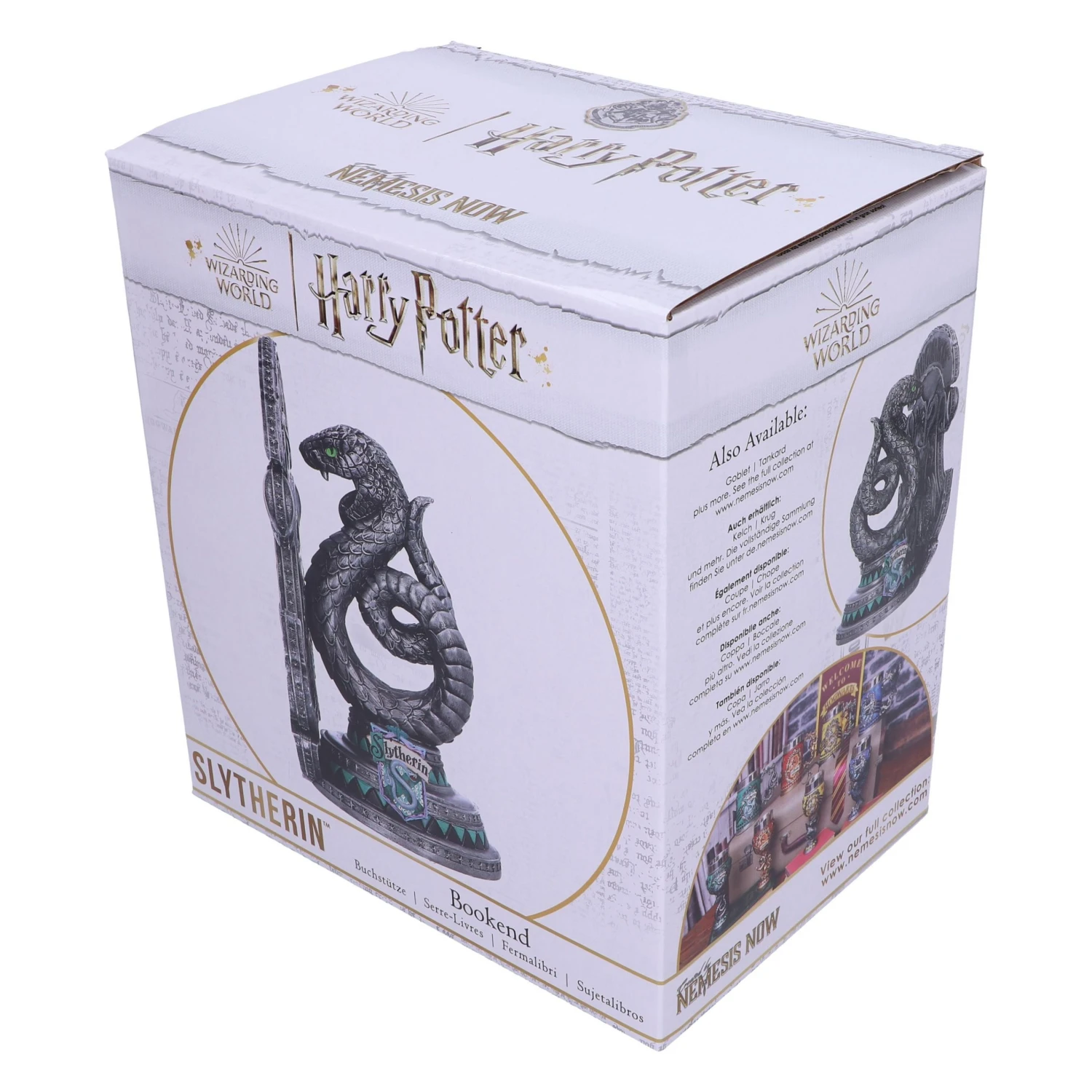 Harry Potter - Slytherin Bookend - 20cm 10 Harry Potter - Slytherin Bookend - 20cm - Image 8