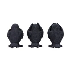 Beelden - Three Wise Ravens - 8,7cm 14 Beelden - Three Wise Ravens - 8,7cm -Droomcadeauwinkel b6023v2 2