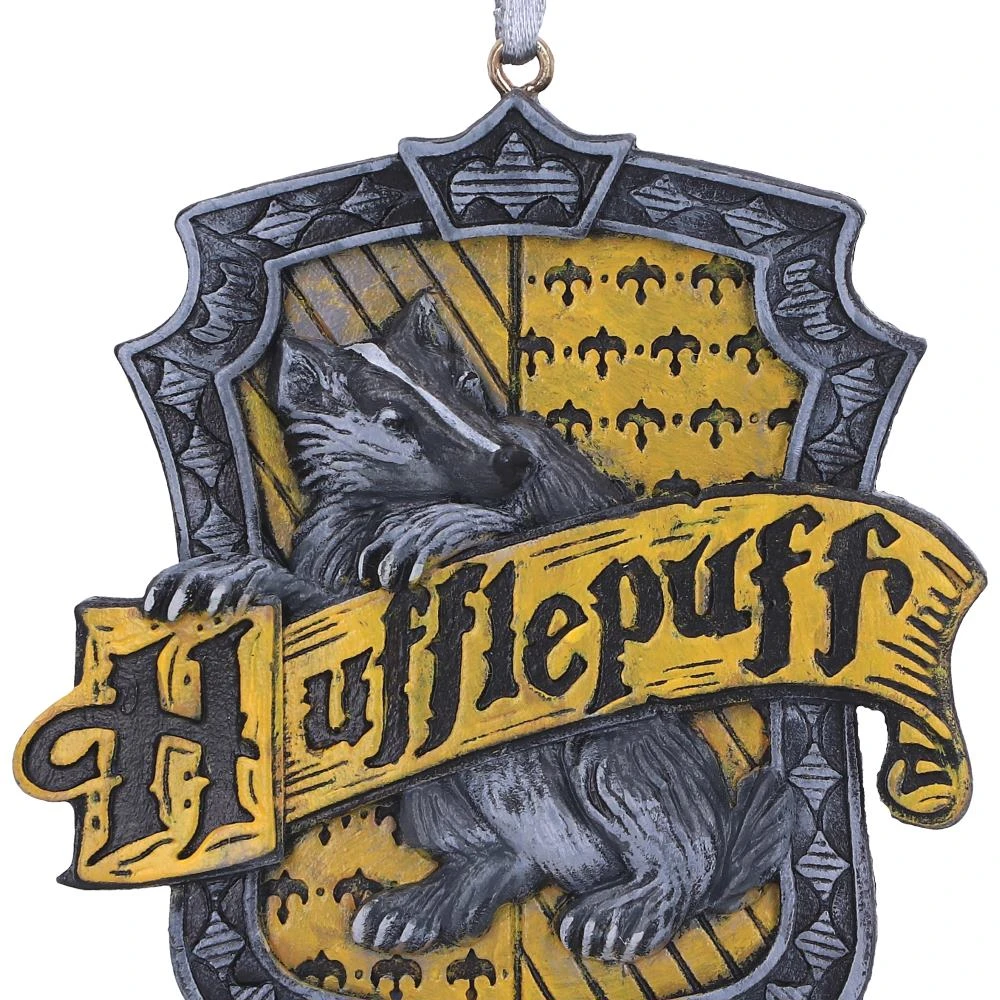 Harry Potter - Hufflepuff Crest - Hanging Ornament 5 Harry Potter - Hufflepuff Crest - Hanging Ornament - Image 3